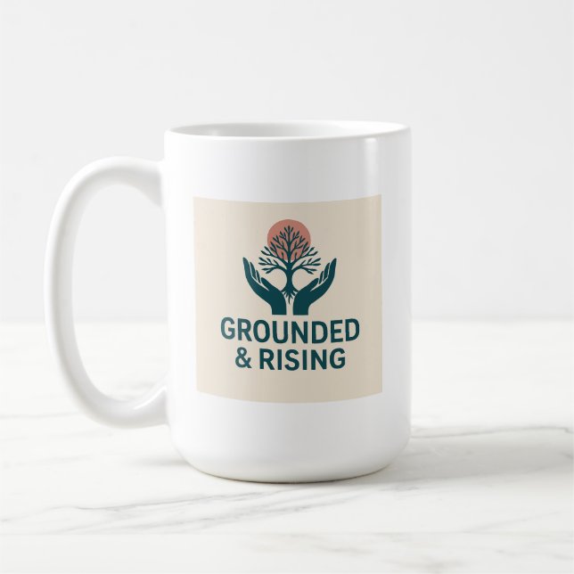 Mug Ancrée & en hausse  (Gauche)