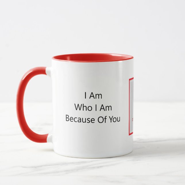 Mug Anders ArIistry * Suis Ce Que Je Suis À Cause De V (Gauche)