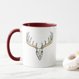 Mug Andouillers de mâle de cerf de Virginie grands