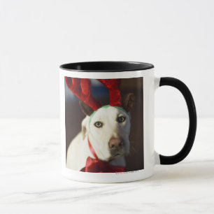 Mug Andouillers de port de renne de chien