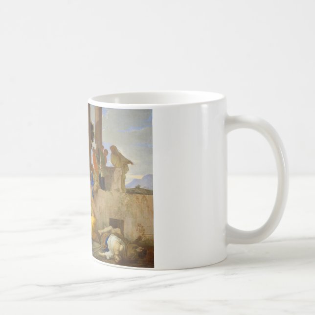 Mug Andrea di Lione - Tobit enterrer les morts (Droite)
