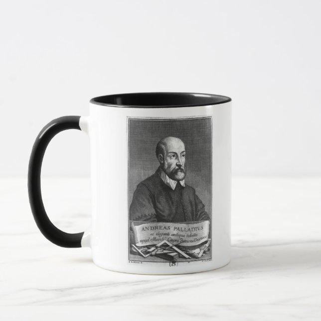 Mug Andrea Palladio gravé par Francesco (Gauche)