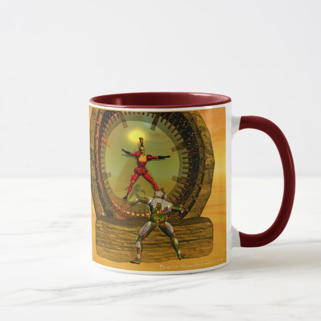 Mug ANDROID XENIA RENCONTRE CYBORG TITAN Science-ficti (Droite)
