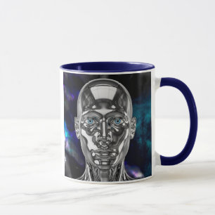 Mug Androïde chrome galaxie