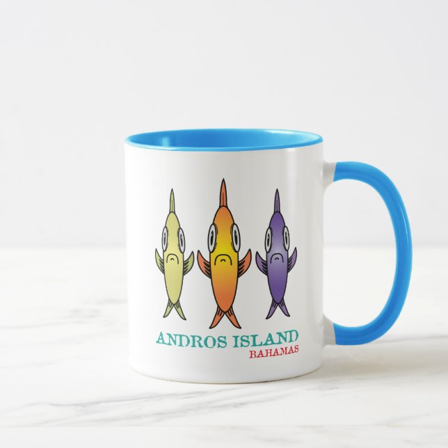 Mug Andros Île 3-Poissons (Droite)