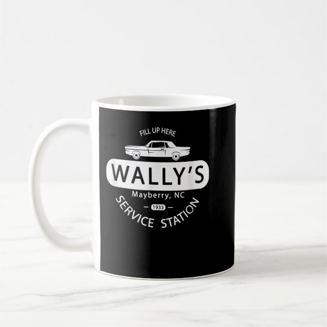 Mug Andy Griffith Show Wally's Service Station Classi (Gauche)
