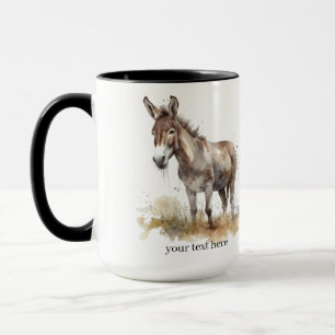 Mug Âne charmant sérénité, sur mesure