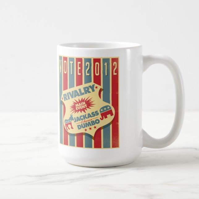 Mug Âne contre l'abruti (Droite)