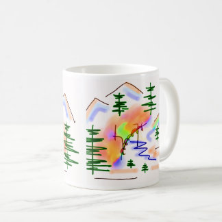 Mug âne et arc-en-ciel