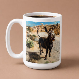Mug Âne souriant, Oatman Arizona, Route 66