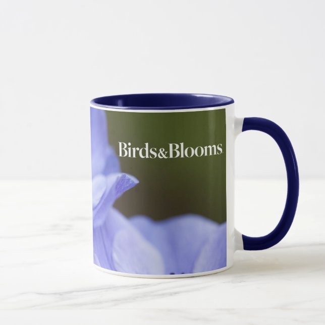 Mug Anémone bleue (Droite)