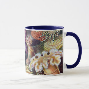 Mug Anémones sous-marines vintages par Ernst Haeckel