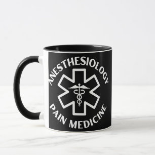 Mug Anesthésiologie Douleur Médecin Infirmière Infirmi