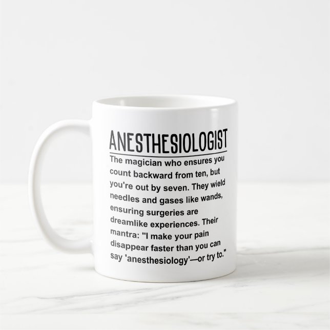 Mug Anesthésiste (Gauche)
