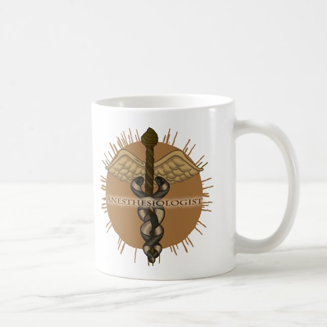 Mug Anesthésiste Caduceus (Droite)