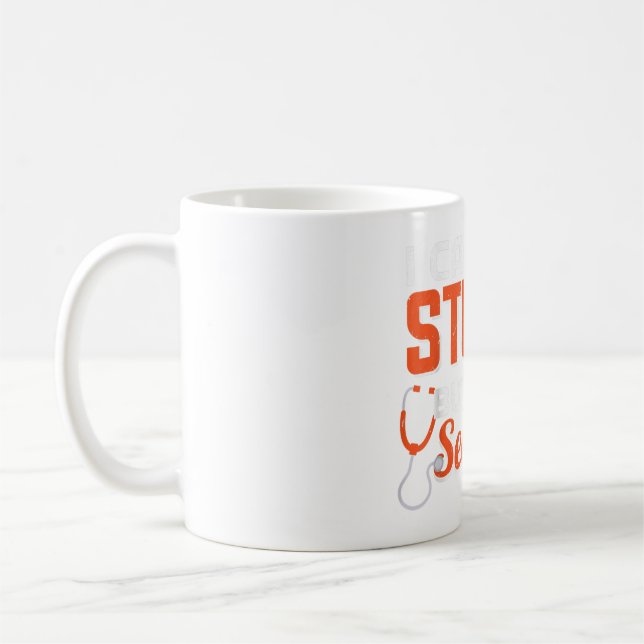 Mug Anesthésiste je ne peux pas réparer stupide mais j (Gauche)