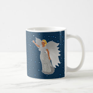 Mug Ange argenté de Noël