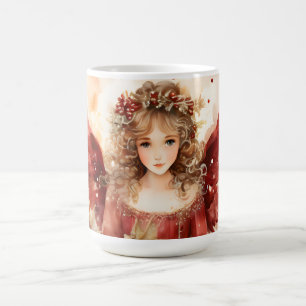 Mug Ange avec ailes rouges