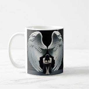 Mug Ange avec de grandes ailes