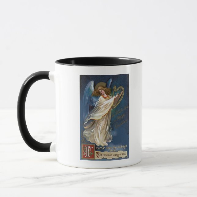 Mug Ange avec une harpe (Gauche)