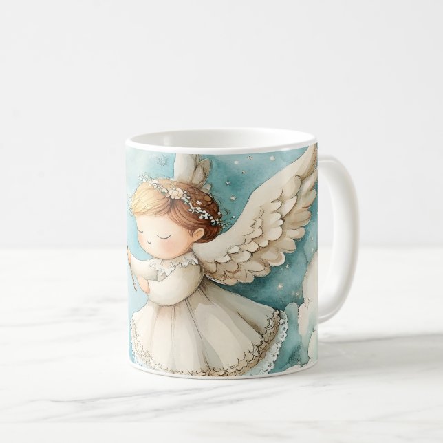 Mug Ange Café D'abord  (Devant droit)