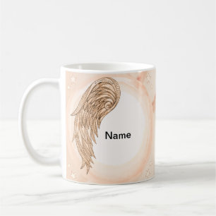 Mug ange chrétien à une aile