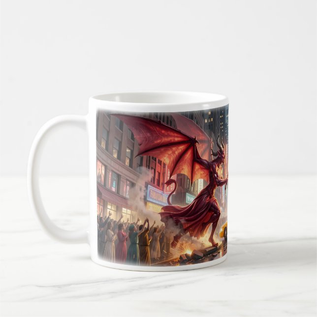 Mug Ange contre démon : bataille épique dans les rues  (Gauche)