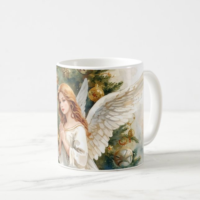 Mug Ange de Noël  (Devant droit)