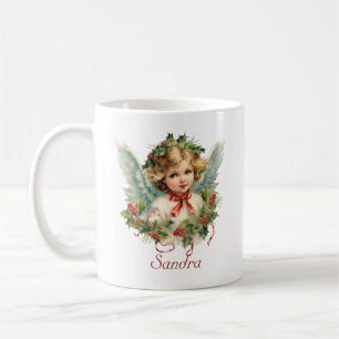 Mug Ange de Noël Vintage