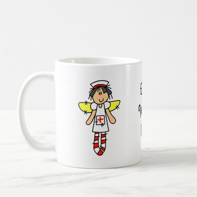 Mug Ange d'infirmière (Gauche)