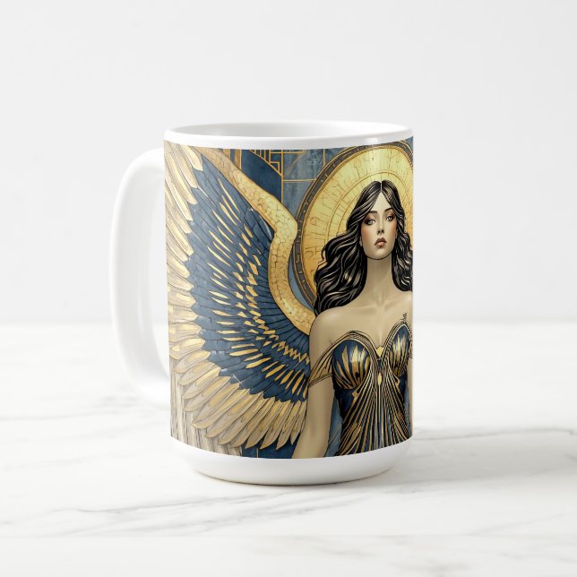 Mug Ange doré  (Devant gauche)