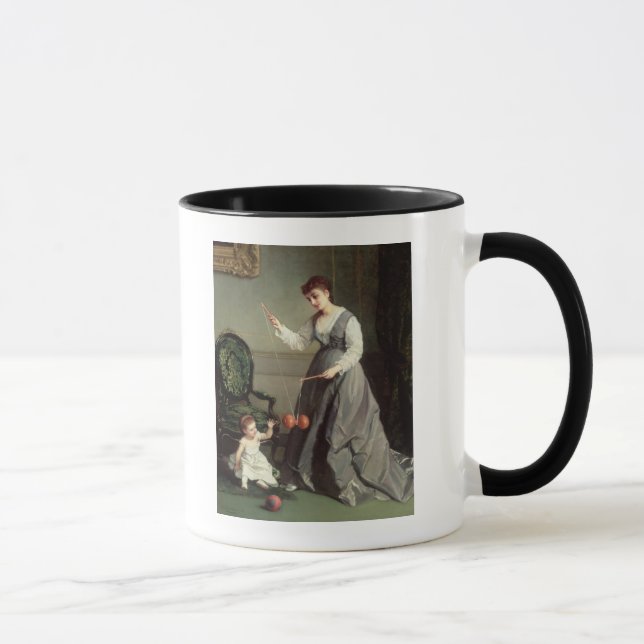 Mug "Ange et diable" ou "jeu du diabolo (Droite)