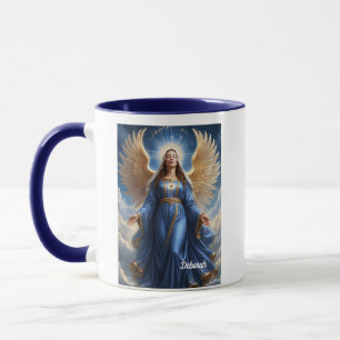 Mug Ange Gardien Céleste Avec Aiguille Bleue