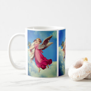 Mug Ange Gardien Et Art Vintage Enfant
