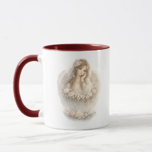 Mug Ange Gardien Floral