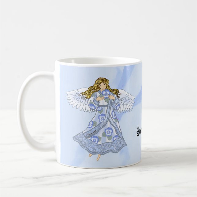 Mug Ange Pansy (Gauche)