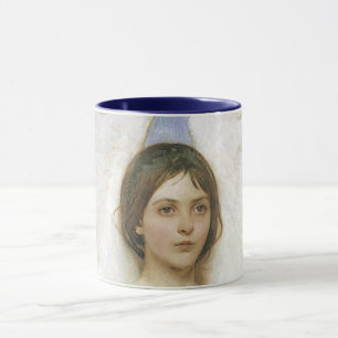 Mug Ange par Abbott Thayer, Beaux-arts victoriens vint