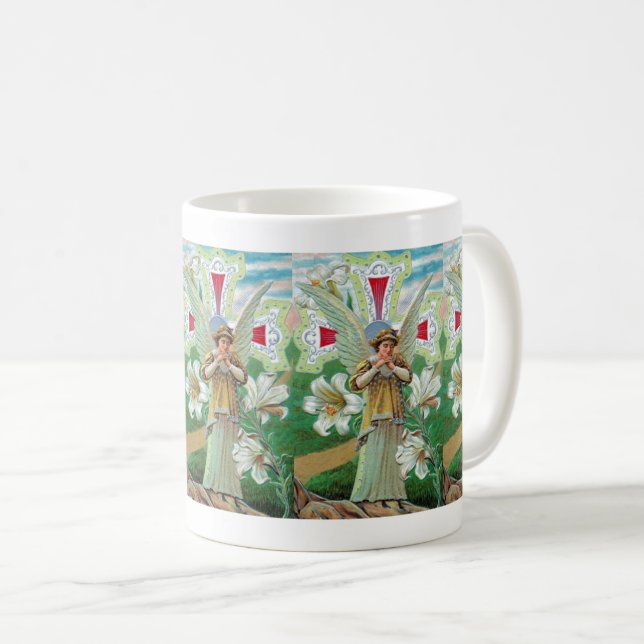 Mug Ange priant (Devant droit)