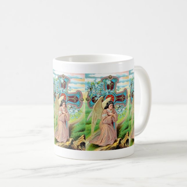 Mug Ange priant (Devant droit)