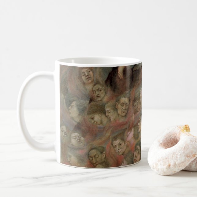 Mug Ange sonnant de la trompette pour les âmes en enfe (Avec donut)