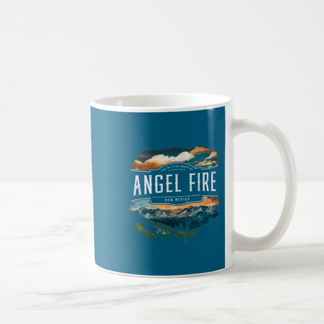 Mug Angel Fire Mountains New Mexico Hiking Outdoors Vi (Droite)