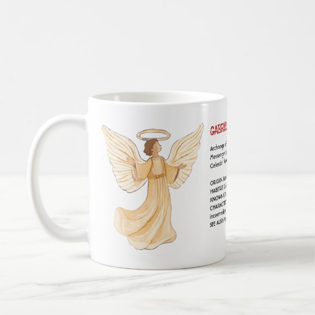 Mug Angel Gabriel Lexicon, héraut des plans divins (Gauche)
