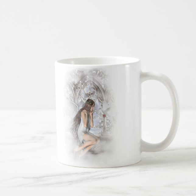 Mug Angel gothique et sa colombe Vignette (Droite)