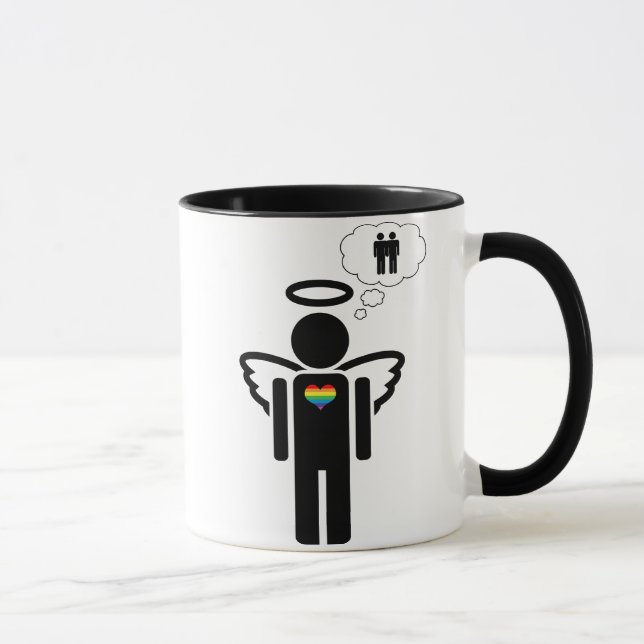 Mug angélique. (Droite)
