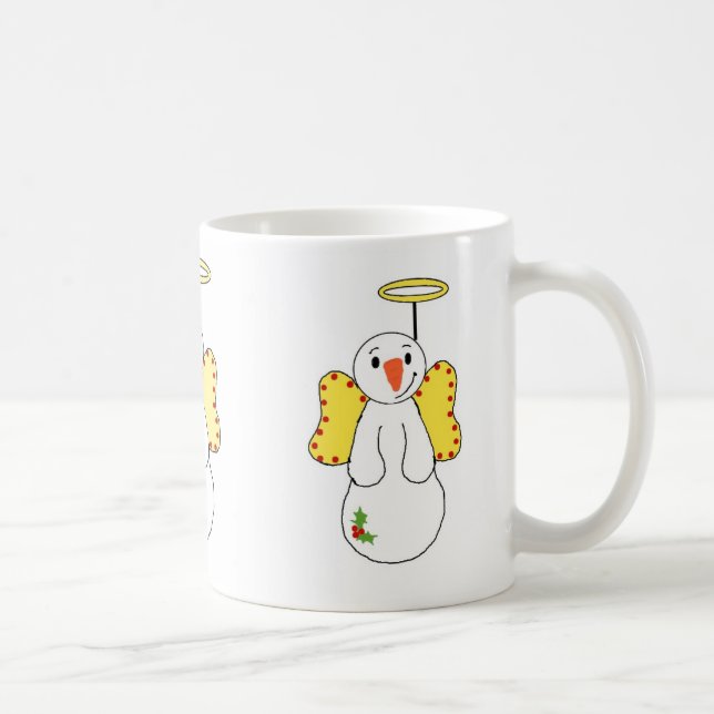 Mug Angéliques anges de neige (Droite)