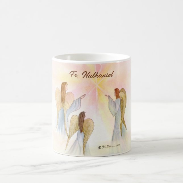 Mug Angels religieux personnalisés (Centre)