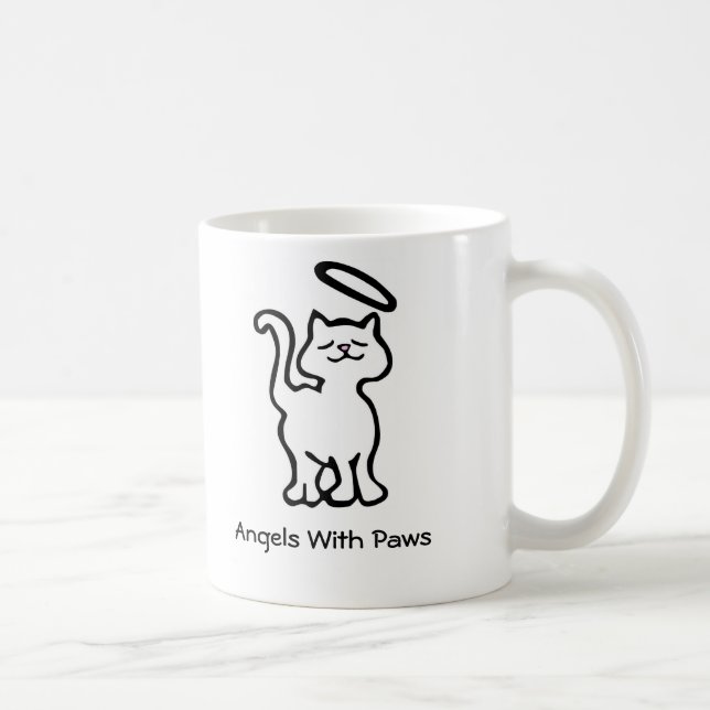 Mug Anges avec des pattes (Droite)