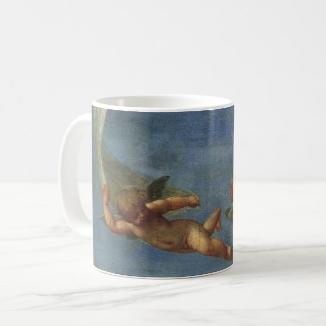 Mug Anges Détail d'Adonis conduit par des Cupidons par (Devant gauche)