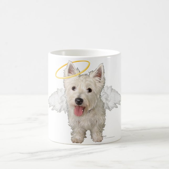 Mug Anges gardiens Westie (Centre)