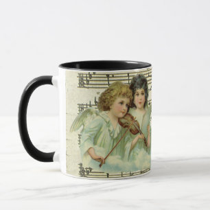 Mug Anges victoriens Violon et Partition